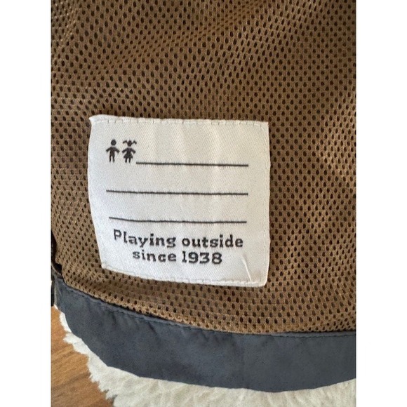 Columbia Colorblock Hooded Windbreaker Jacket Red Gray XL - Picture 12 of 13